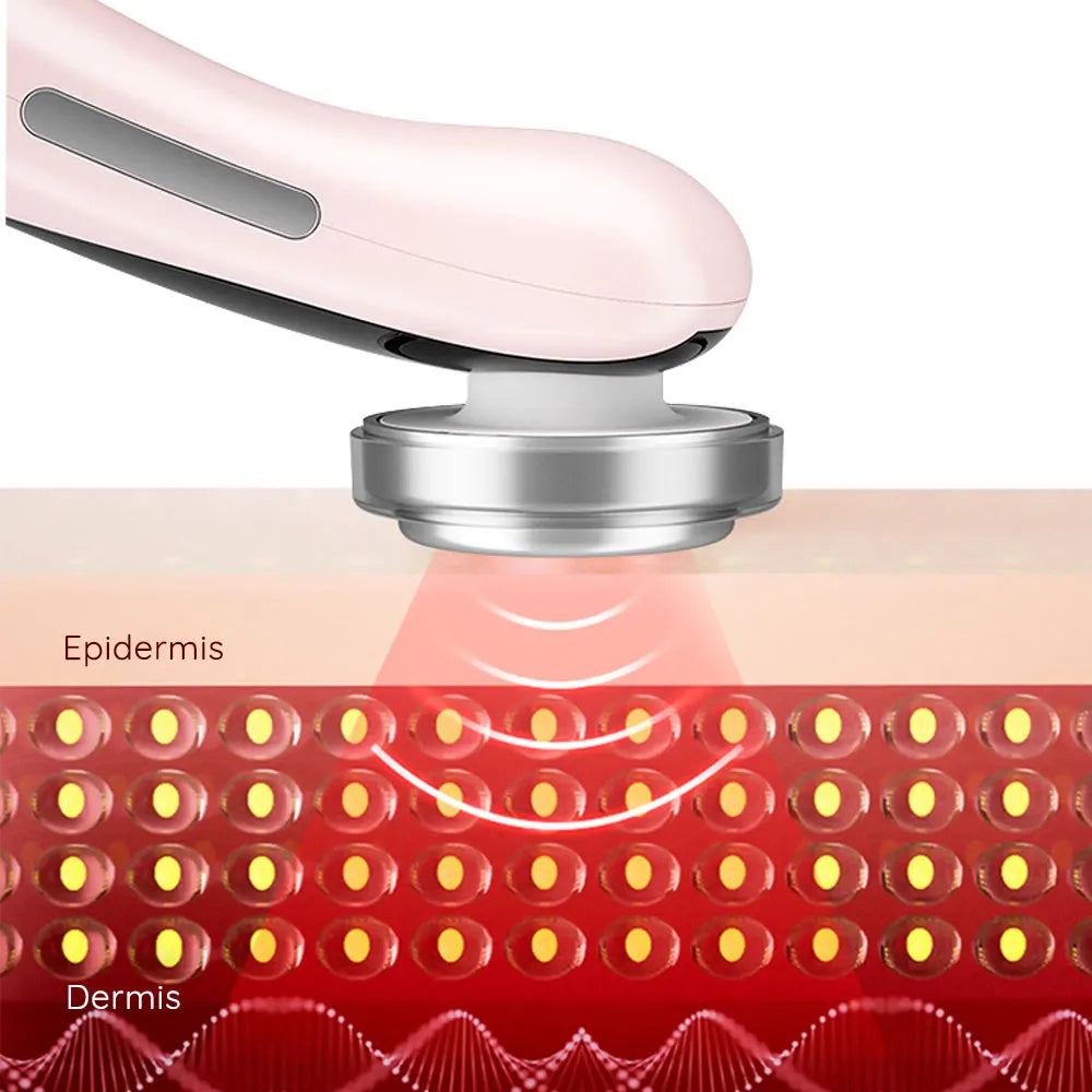 Hot Cool EMS Facial Massager Sonic Vibration Ion