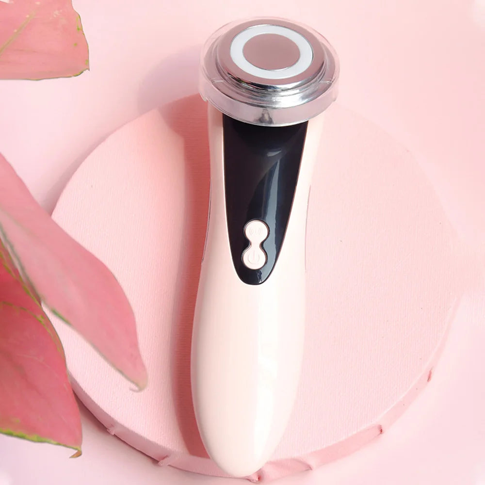 Hot Cool EMS Facial Massager Sonic Vibration Ion