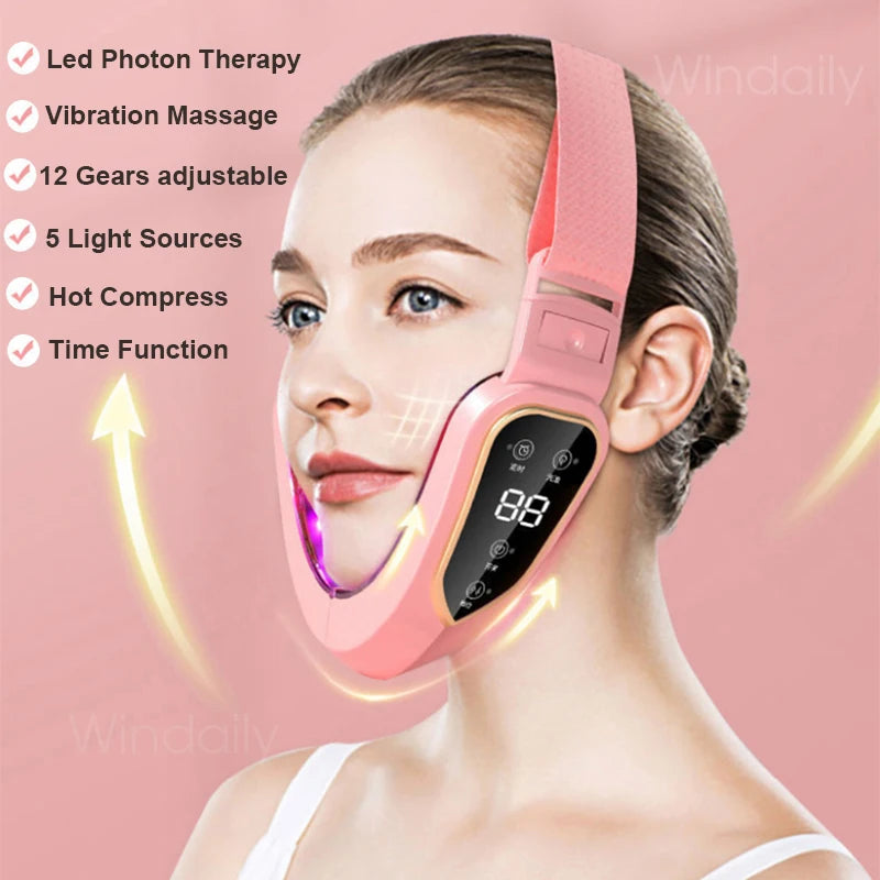 Facial Lifting Device LED Photon Therapy Facial