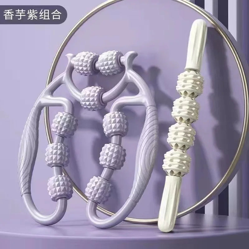 Round Massager Roller for Waist Abdominal Muscles