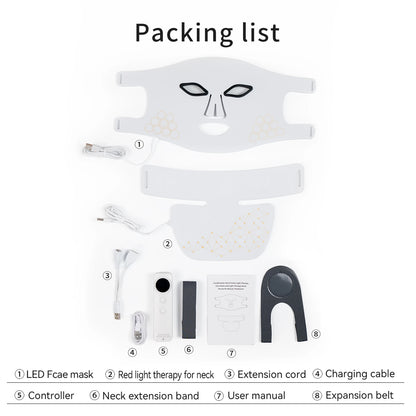 Hello Face Rechargeable Red Light Therapy Mask