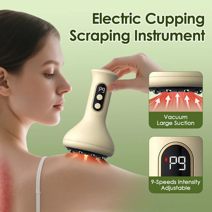 Smart Cupping Massage Machine 9 Levels Vacuum