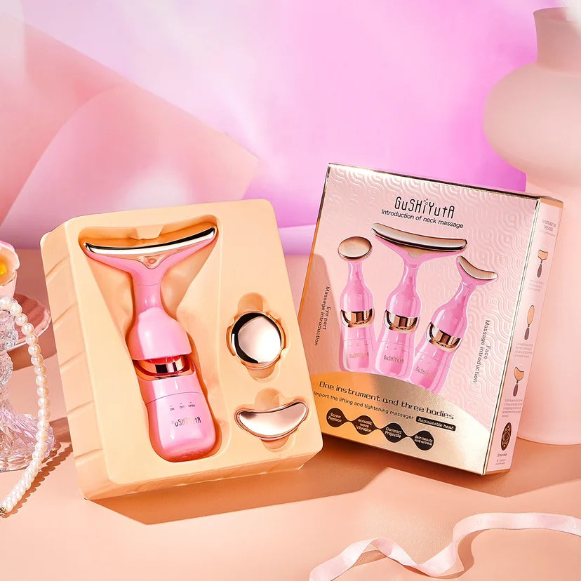 3 In 1 Face Massager Neck Facial Eye Massage Introduce
