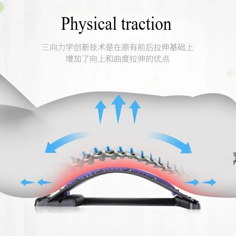 Stretcher for Back Pain Relief, Multi-Level Back
