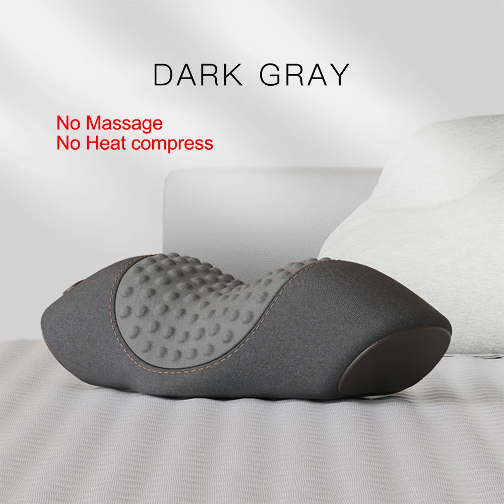 Electric Neck Massage Pillow Heating Vibration Neck