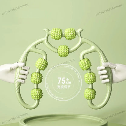 Round Massager Roller for Waist Abdominal Muscles