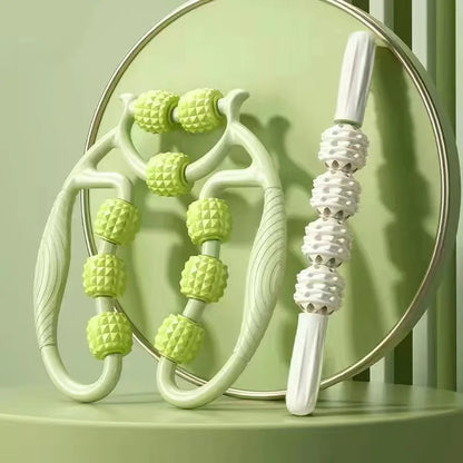 Round Massager Roller for Waist Abdominal Muscles