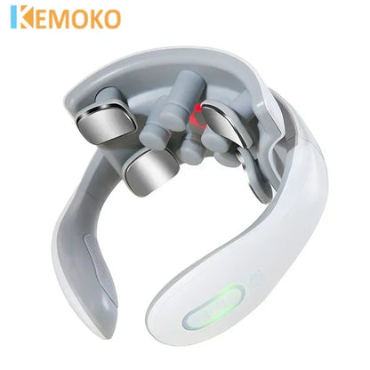 Smart Neck And Back Massager Device Shoulder Neck