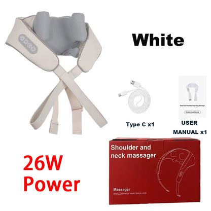 26W Electric Shoulder Kneading Massage Shawl