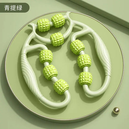 Round Massager Roller for Waist Abdominal Muscles