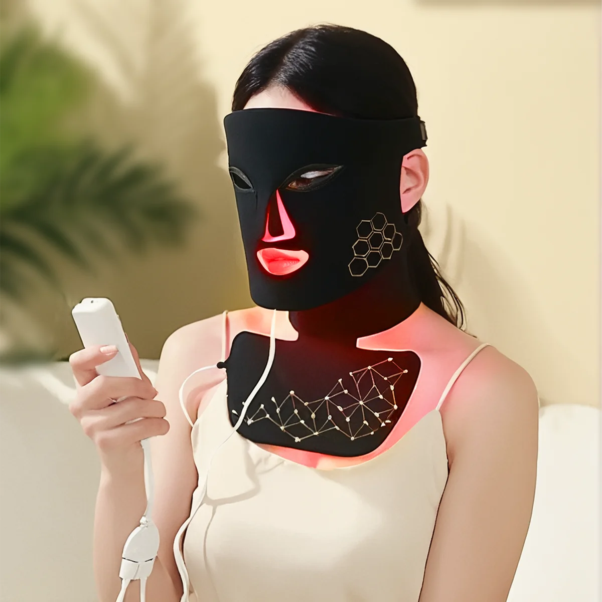 Hello Face Rechargeable Red Light Therapy Mask