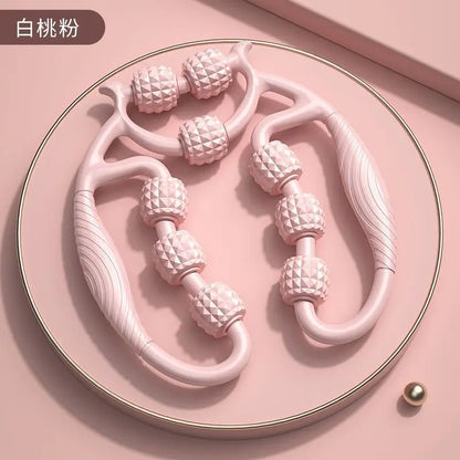 Round Massager Roller for Waist Abdominal Muscles