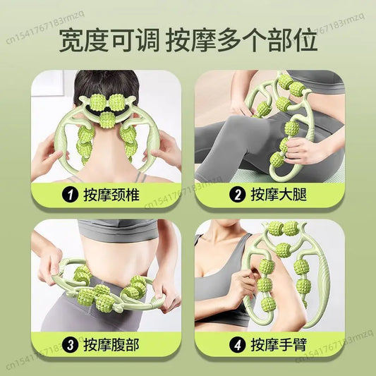 Round Massager Roller for Waist Abdominal Muscles