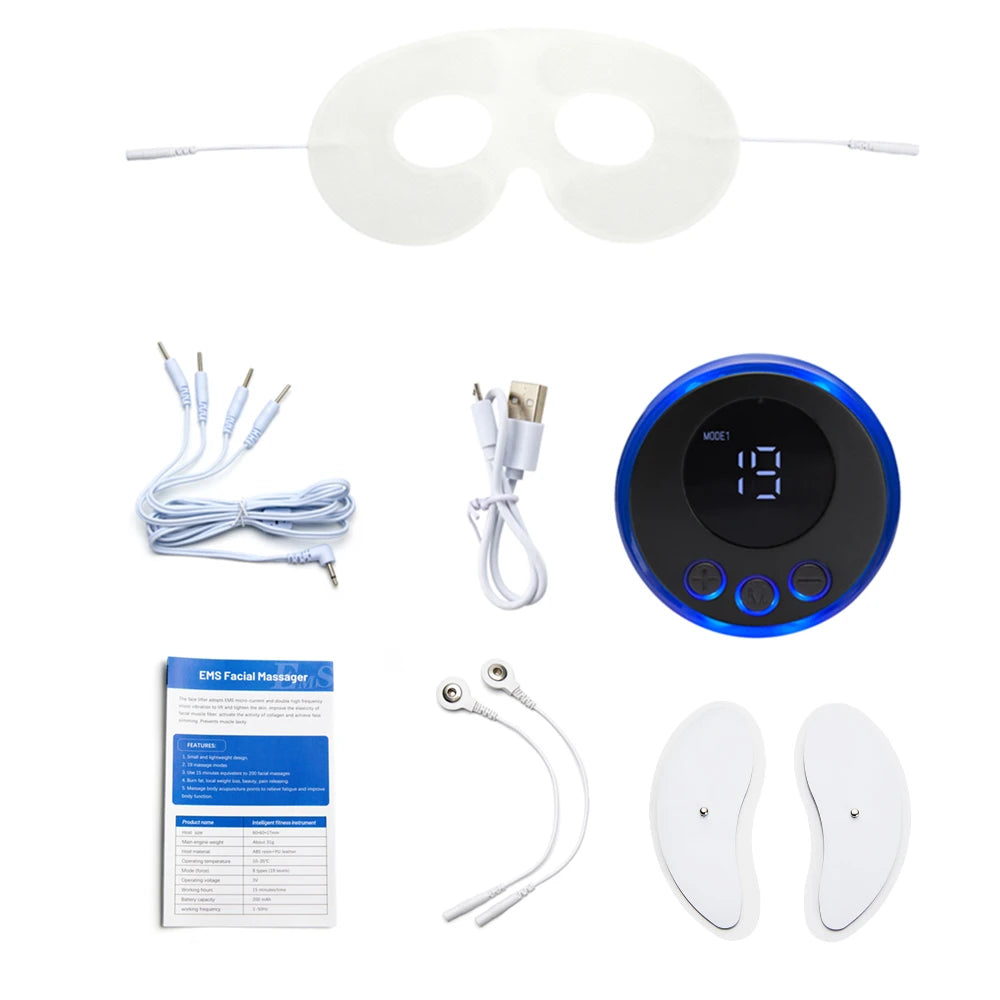 EMS Facial Lifting Massager Current Muscle Stimulator