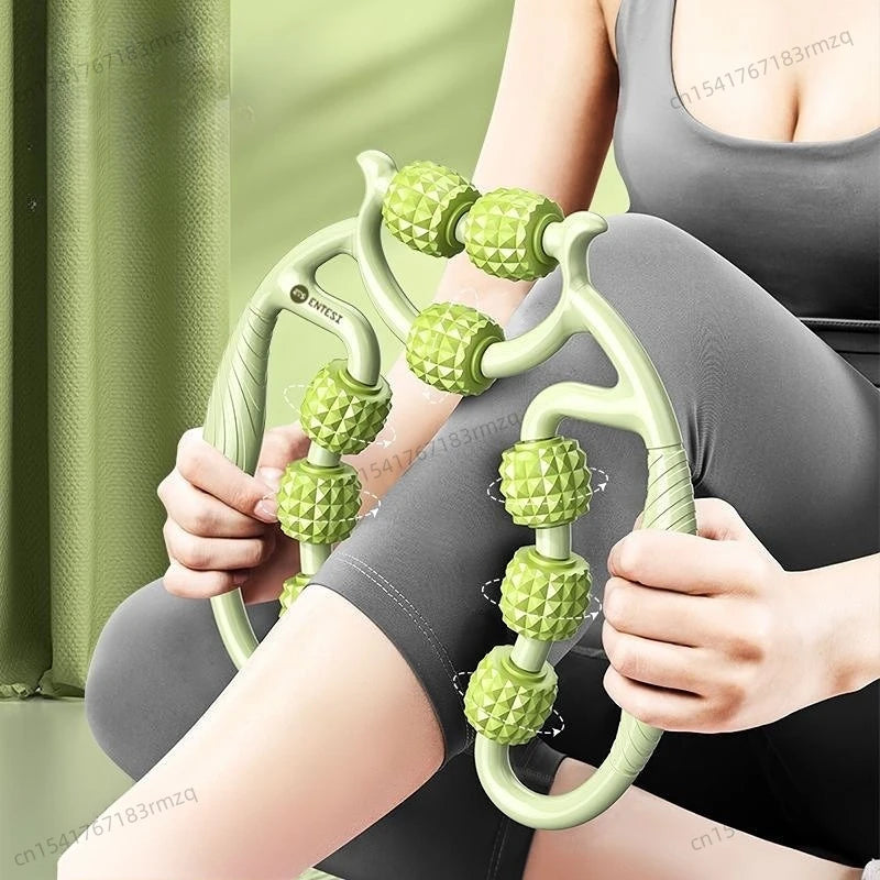 Round Massager Roller for Waist Abdominal Muscles