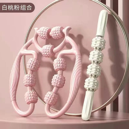Round Massager Roller for Waist Abdominal Muscles